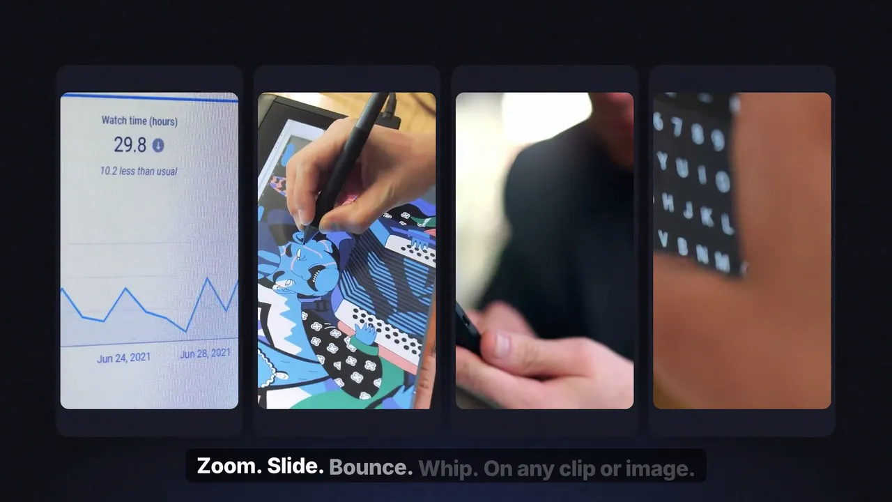 SaaS Animations preset preview